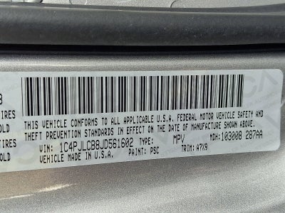 2018 Jeep Cherokee Latitude