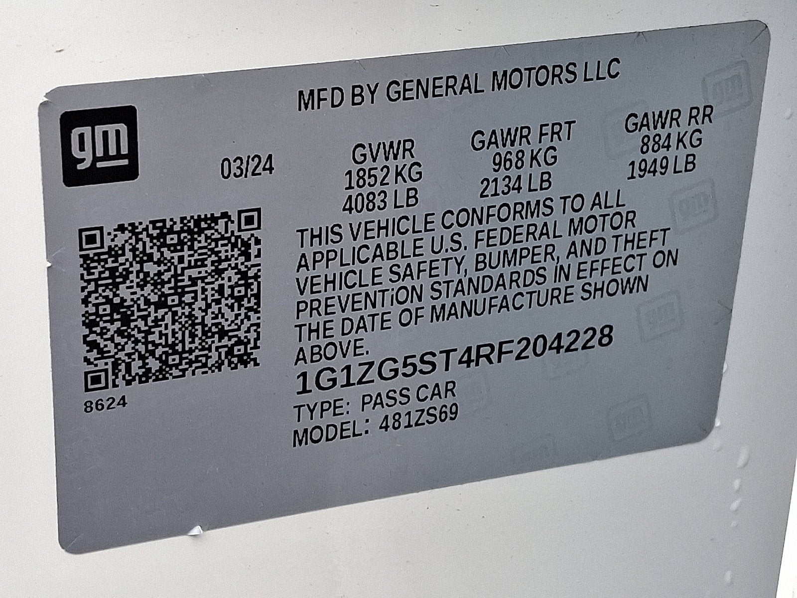 2024 Chevrolet Malibu RS