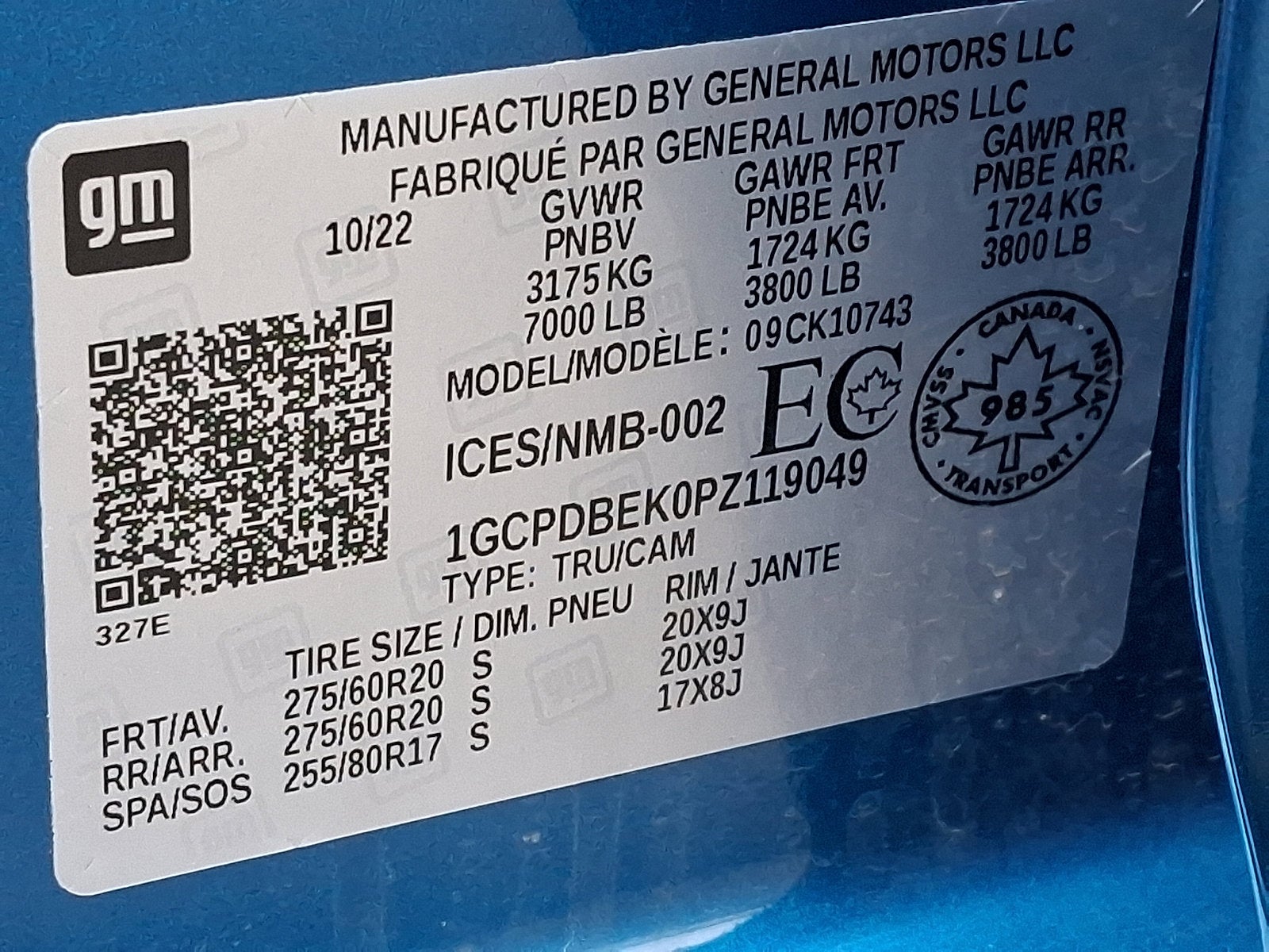 2023 Chevrolet Silverado 1500 Custom