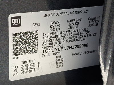 2022 Chevrolet Silverado 1500 LTD RST