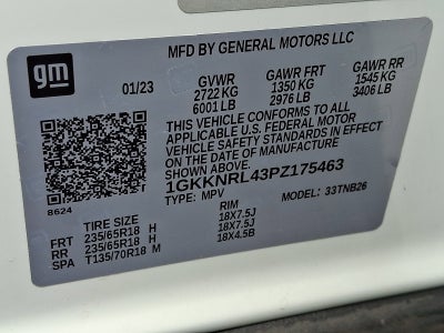 2023 GMC Acadia SLE