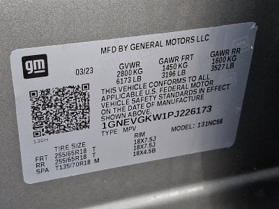 2023 Chevrolet Traverse LT Cloth