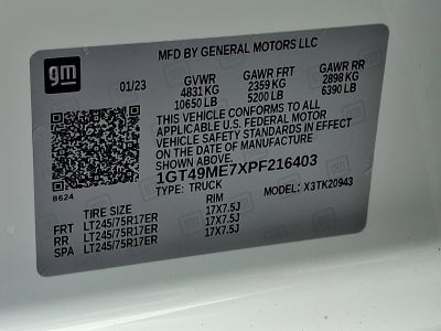 2023 GMC Sierra 2500 HD SLE