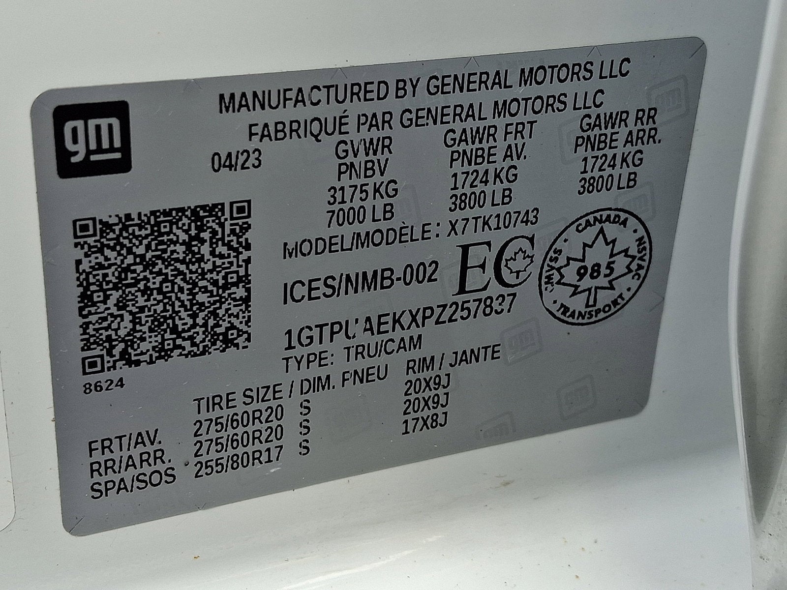 2023 GMC Sierra 1500 Pro