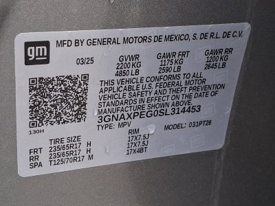 2025 Chevrolet Equinox LT