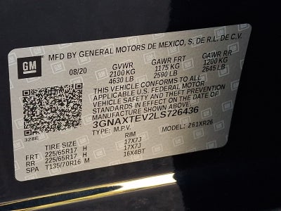 2020 Chevrolet Equinox LT