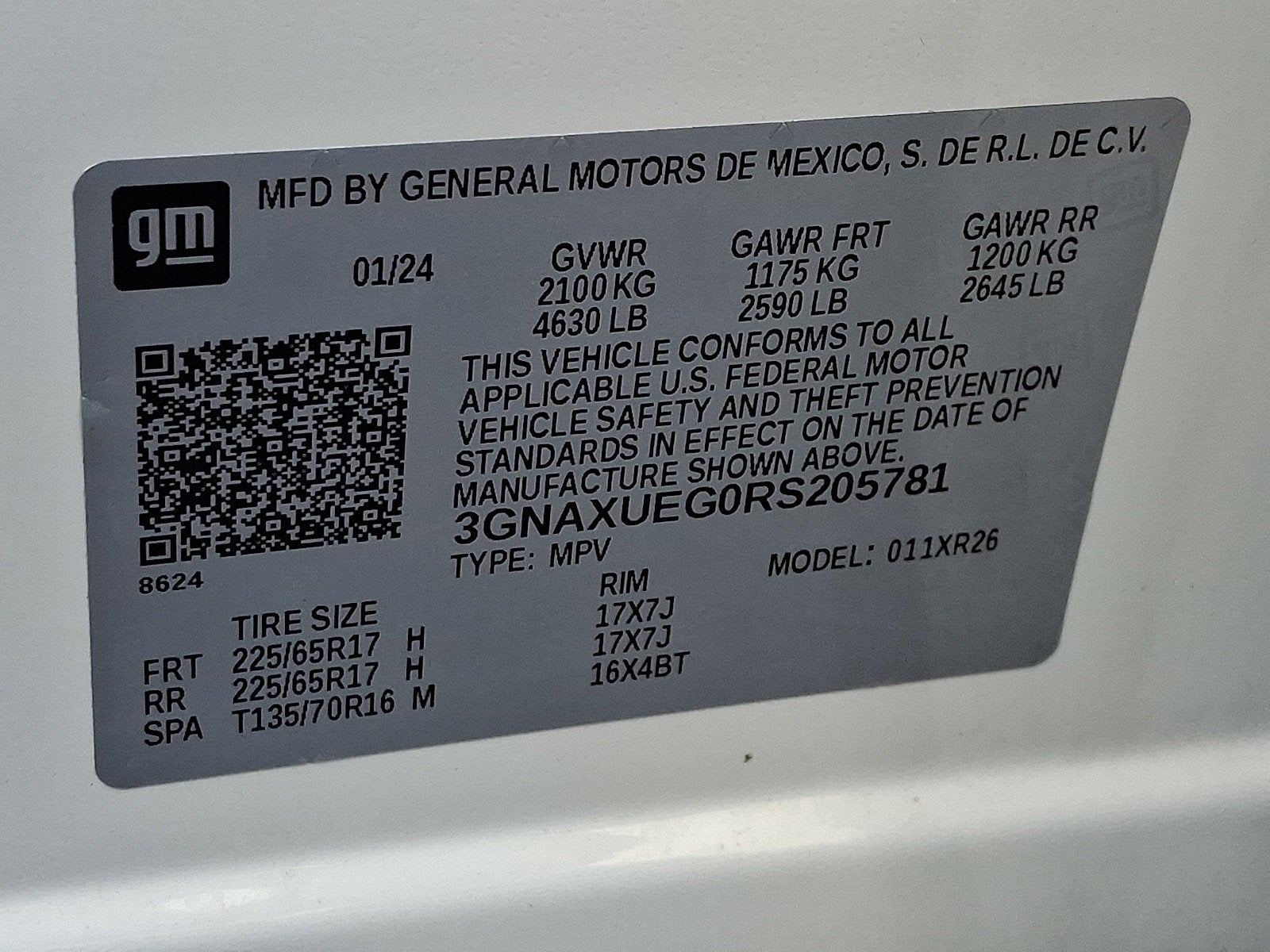 2024 Chevrolet Equinox LT
