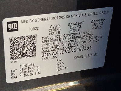 2022 Chevrolet Equinox LT