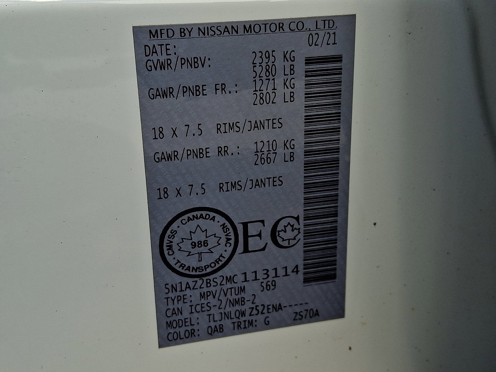 2021 Nissan Murano SV