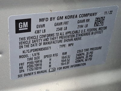 2022 Chevrolet Trax LT